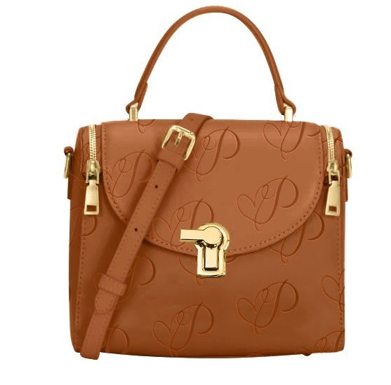 Brown 3 in 1 Signature bag